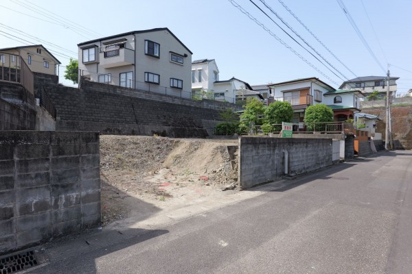 宮崎市月見ケ丘、土地の外観画像です