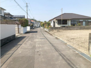 宮崎市佐土原町下田島、土地の画像です