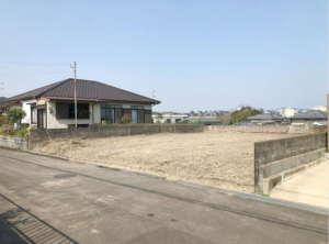 宮崎市佐土原町下田島、土地の画像です