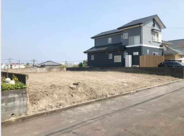 宮崎市佐土原町下田島、土地の画像です
