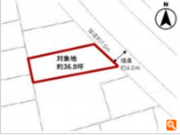 宮崎市和知川原、土地の画像です