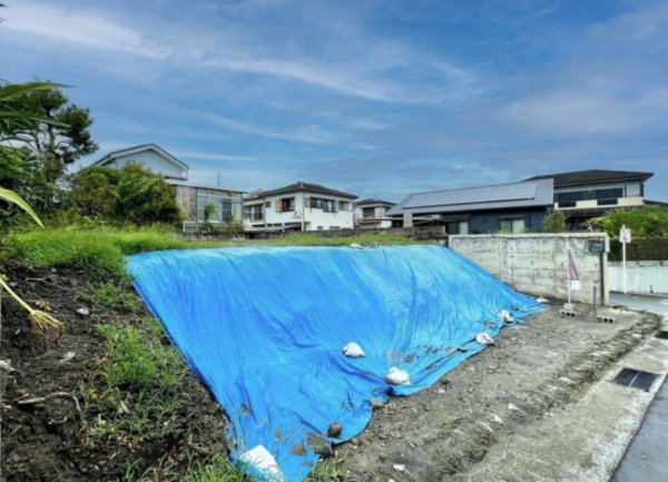 宮崎市桜ケ丘町、土地の画像です