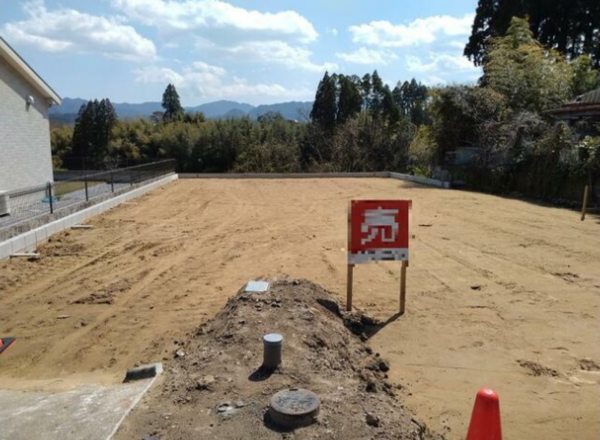 宮崎市清武町今泉、土地の画像です