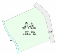 宮崎市跡江、土地の画像です