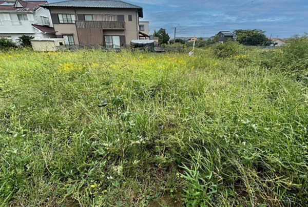 宮崎市花ケ島町、土地の画像です