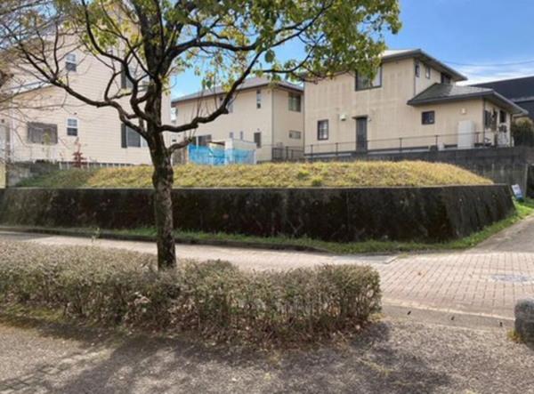 宮崎市花山手西、土地の画像です