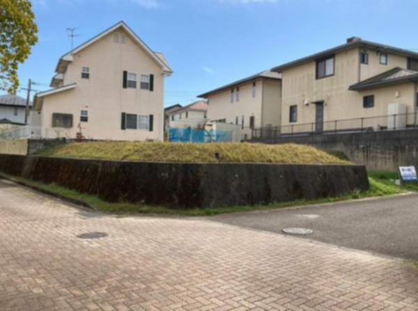 宮崎市花山手西、土地の画像です