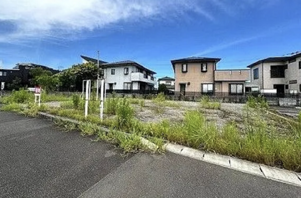 宮崎市花ケ島町、土地の画像です