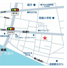 宮崎市川原町、土地の画像です
