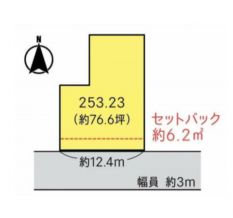 宮崎市川原町、土地の画像です
