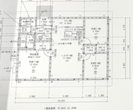 宮崎市、中古一戸建ての間取り画像です