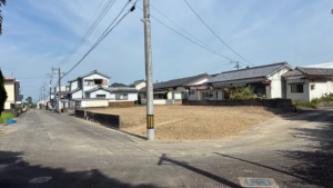 宮崎市月見ケ丘、土地の画像です