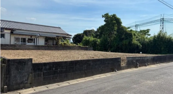 宮崎市月見ケ丘、土地の画像です