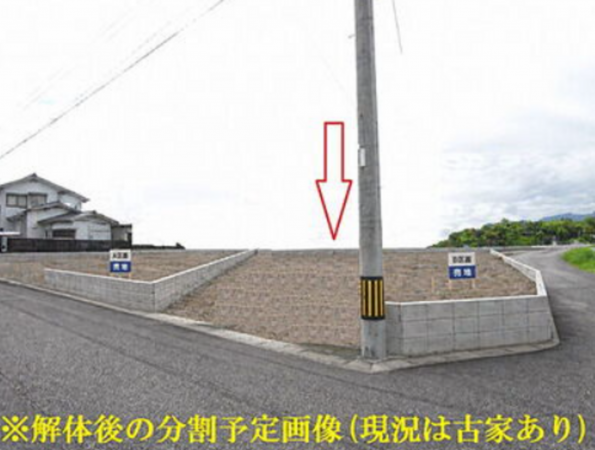 宮崎市月見ケ丘、土地の画像です