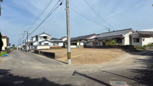 宮崎市月見ケ丘、土地の画像です