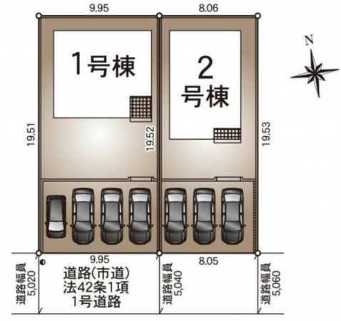 宮崎市赤江、新築一戸建ての画像です