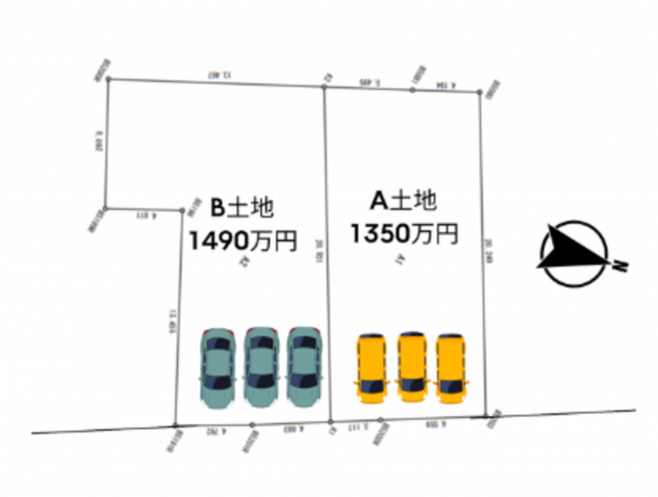 宮崎市本郷、土地の画像です