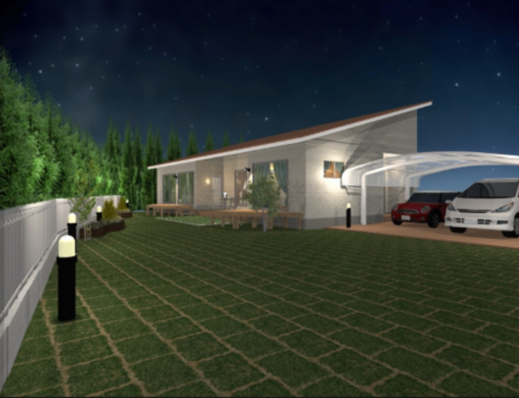 宮崎市清武町船引、土地の画像です