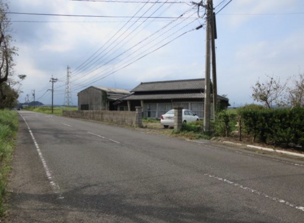 宮崎市佐土原町下田島、土地の画像です