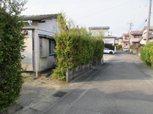 宮崎市月見ケ丘、土地の画像です