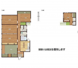 宮崎市月見ケ丘、中古一戸建ての間取り画像です
