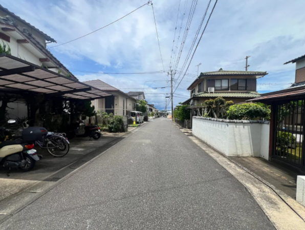 宮崎市月見ケ丘、土地の画像です