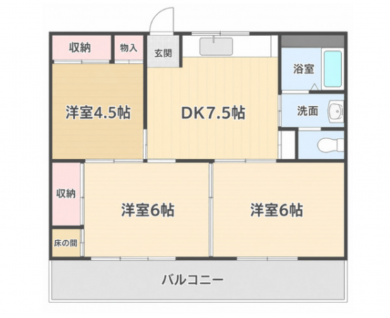 宮崎市大塚町、マンションの画像です