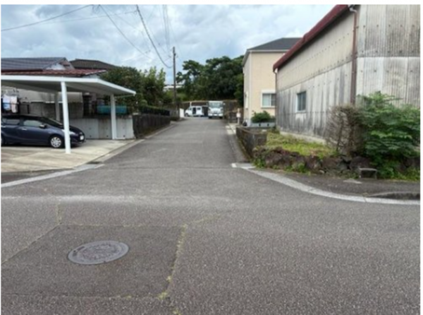 宮崎市学園木花台桜、土地の画像です