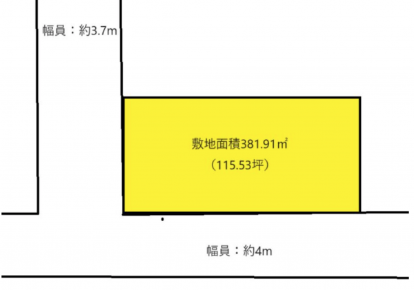宮崎市富吉、土地の画像です