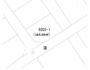 宮崎市佐土原町下田島、土地の画像です