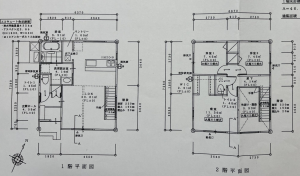 宮崎市大字恒久、中古一戸建ての間取り画像です