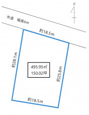 宮崎市恒久、中古一戸建ての間取り画像です