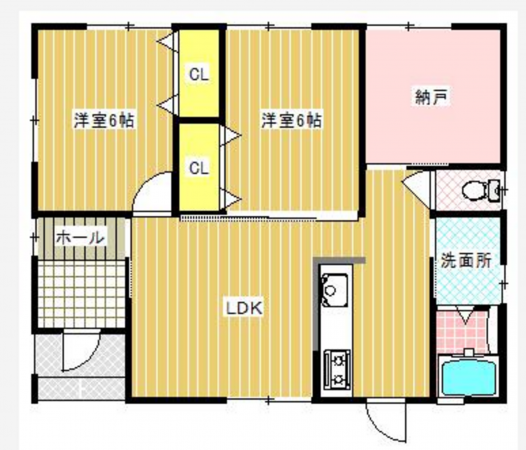 宮崎市清武町船引、中古一戸建ての間取り画像です