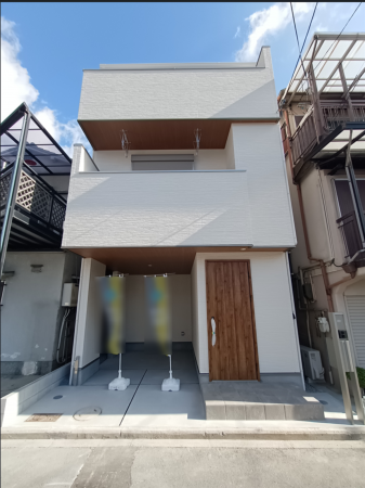 大阪市鶴見区安田、新築一戸建ての画像です