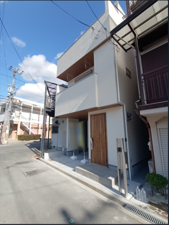 大阪市鶴見区安田、新築一戸建ての画像です