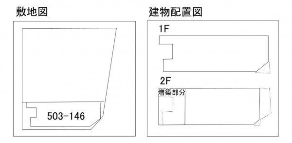 大阪市鶴見区茨田大宮、中古一戸建ての間取り画像です