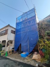 大阪市鶴見区中茶屋、新築一戸建ての画像です