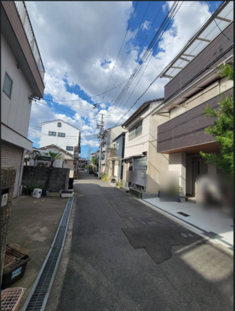 大阪市鶴見区安田、土地の画像です