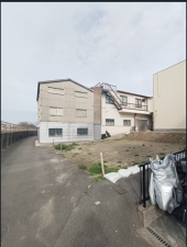 大阪市鶴見区中茶屋、土地の画像です