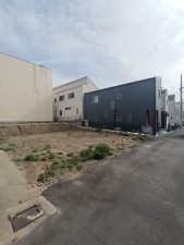 大阪市鶴見区中茶屋、土地の画像です