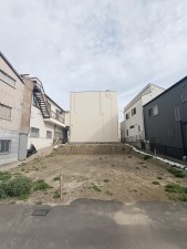 大阪市鶴見区中茶屋、土地の画像です