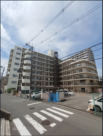 大阪市鶴見区徳庵、マンションの画像です