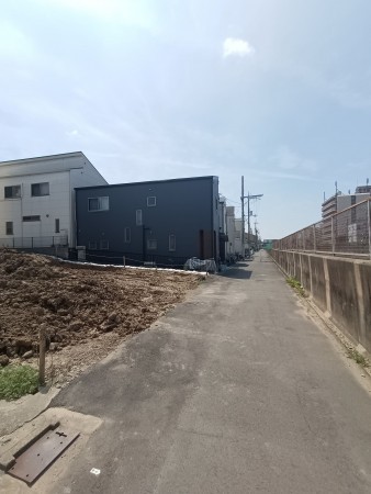 大阪市鶴見区中茶屋、新築一戸建ての画像です