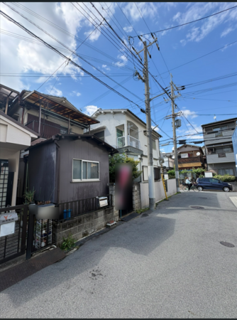大東市氷野、土地の画像です