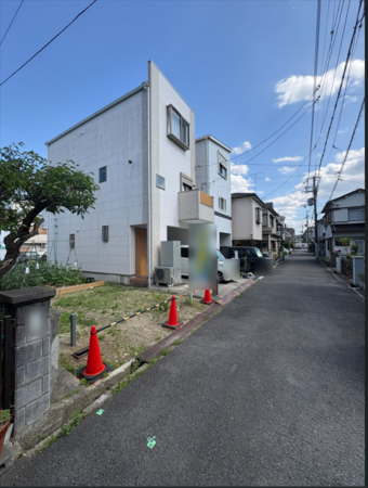大東市深野、土地の画像です