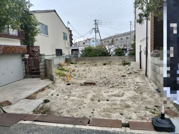 大阪市鶴見区安田、土地の画像です