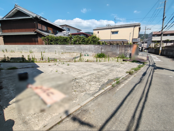 大東市南津の辺町、土地の画像です