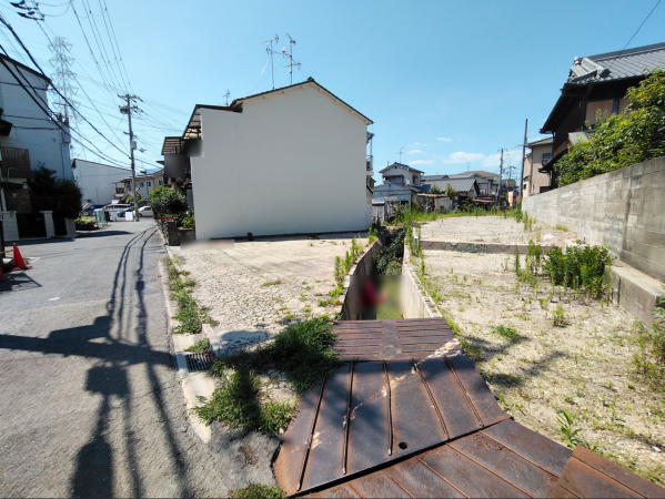 大東市南津の辺町、土地の画像です