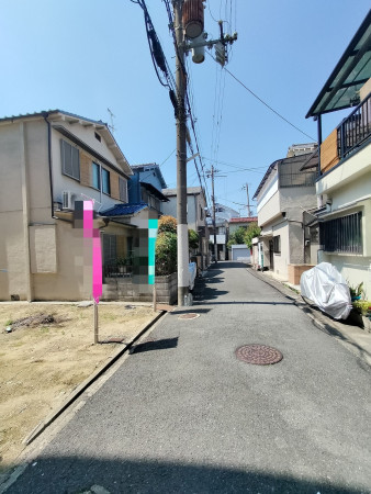 大東市赤井、土地の画像です