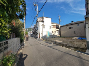 大東市中楠の里町、土地の画像です